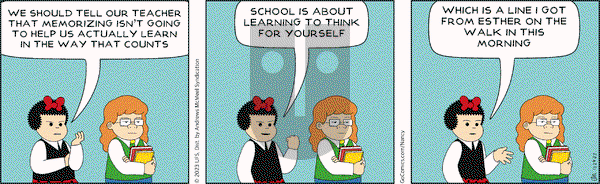 Nancy - Wednesday November 29, 2023 Comic Strip