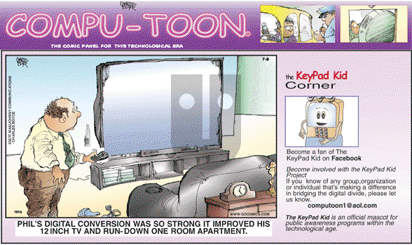 Compu-toon on Sunday July 8, 2012 Comic Strip