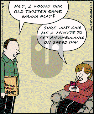 Real Life Adventures on Monday April 8, 2019 Comic Strip