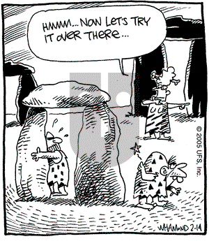 Reality Check - Monday February 14, 2005 Comic Strip