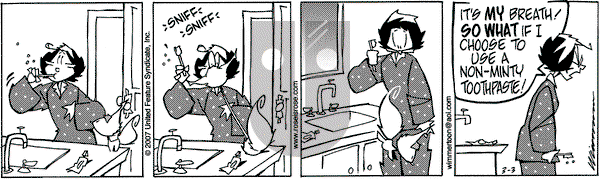 Rose is Rose on Saturday March 3, 2007 Comic Strip