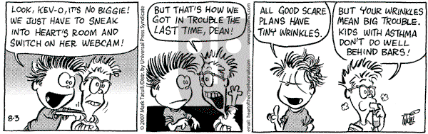 Heart of the City on Friday August 3, 2007 Comic Strip