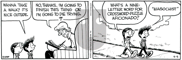 Grand Avenue on Monday September 9, 2002 Comic Strip