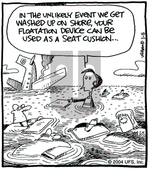 Reality Check on Monday March 8, 2004 Comic Strip