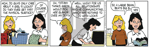 Luann on Saturday April 12, 2003 Comic Strip