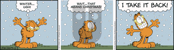 Garfield on Tuesday December 3, 2019 Comic Strip