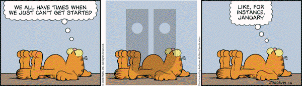 Garfield on Monday January 6, 2020 Comic Strip