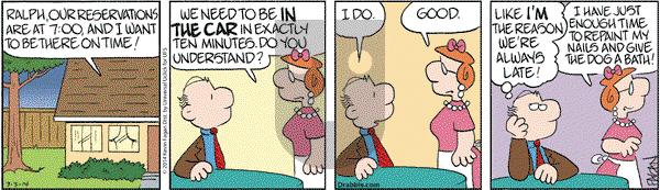Drabble on Monday March 3, 2014 Comic Strip