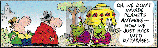 Frank and Ernest - Wednesday May 9, 2012 Comic Strip
