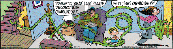 Rose is Rose on Saturday December 19, 2009 Comic Strip