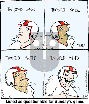 In the Bleachers - Tuesday September 24, 2002 Comic Strip