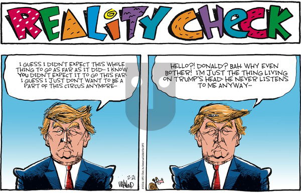 Reality Check on Sunday February 21, 2016 Comic Strip