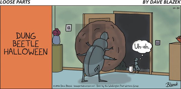 Loose Parts - Sunday October 30, 2016 Comic Strip