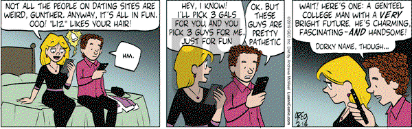Luann on Saturday February 16, 2019 Comic Strip