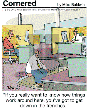 Cornered - Tuesday May 7, 2019 Comic Strip