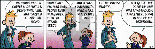 Frazz - Thursday October 3, 2024 Comic Strip