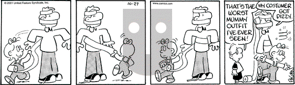 Drabble on Saturday October 27, 2001 Comic Strip