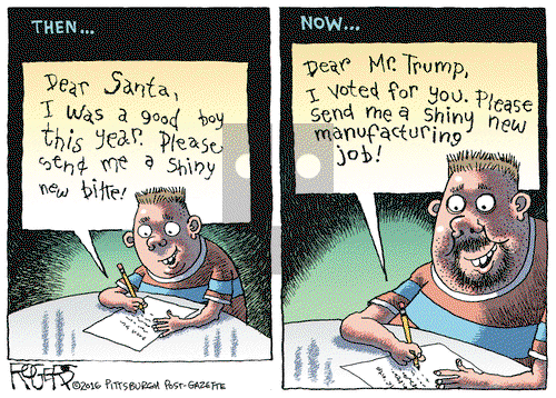 Rob Rogers on Thursday November 17, 2016 Comic Strip