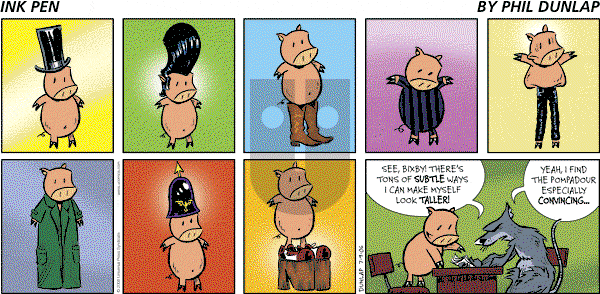 Ink Pen - Sunday July 9, 2006 Comic Strip