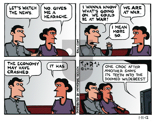 Ted Rall on Wednesday January 11, 2012 Comic Strip