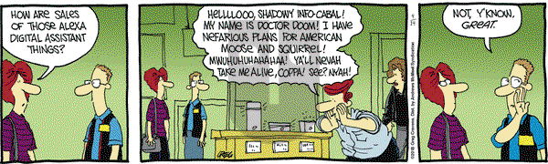 The Buckets on Saturday April 14, 2018 Comic Strip