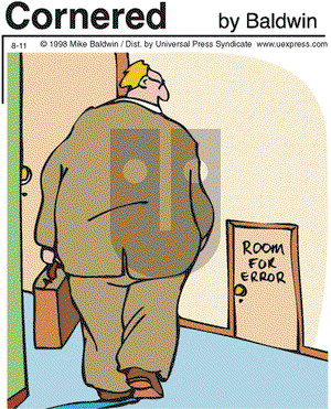 Cornered - Tuesday August 11, 1998 Comic Strip