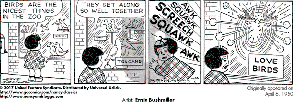 Nancy Classics on Thursday April 6, 2017 Comic Strip