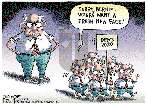 Rob Rogers on Saturday February 23, 2019 Comic Strip