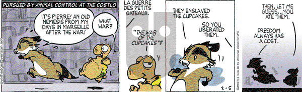 Over the Hedge on Thursday February 5, 2015 Comic Strip