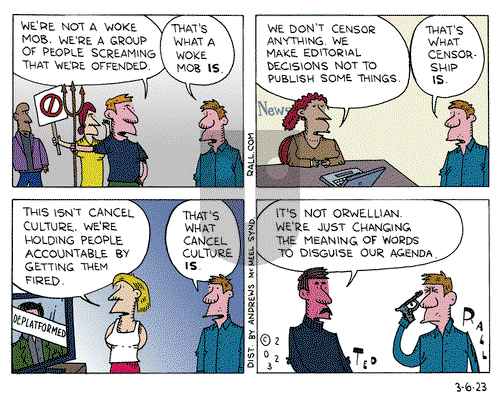 Ted Rall - Monday March 6, 2023 Comic Strip