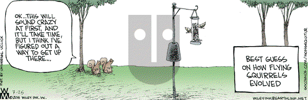 Non Sequitur on Friday March 25, 2016 Comic Strip