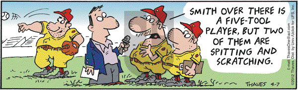 Frank and Ernest - Saturday April 7, 2012 Comic Strip