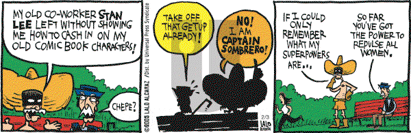 La Cucaracha on Thursday February 3, 2005 Comic Strip