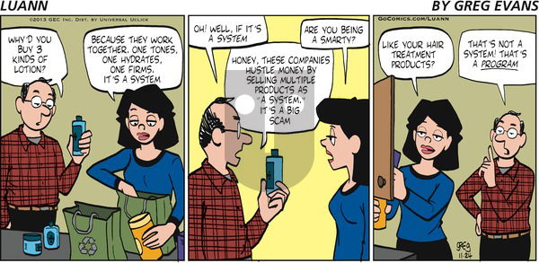 Luann on Sunday November 24, 2013 Comic Strip
