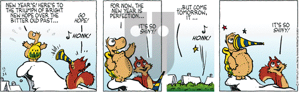 Over the Hedge on Monday December 31, 2018 Comic Strip