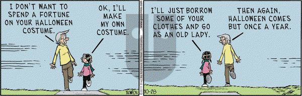 Grand Avenue on Monday October 28, 2019 Comic Strip