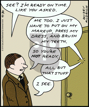 Real Life Adventures on Saturday April 30, 2016 Comic Strip