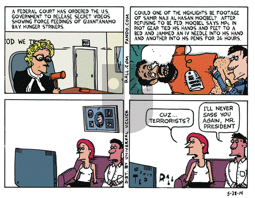Ted Rall on Wednesday May 28, 2014 Comic Strip