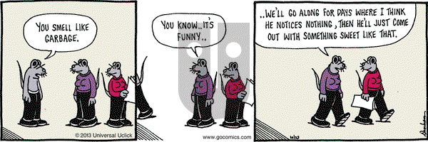 Overboard on Wednesday October 23, 2013 Comic Strip