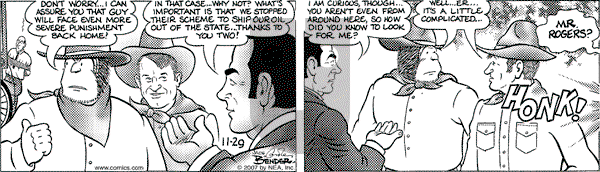 Alley Oop on Thursday November 29, 2007 Comic Strip