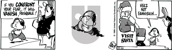 Rose is Rose on Saturday December 23, 1989 Comic Strip