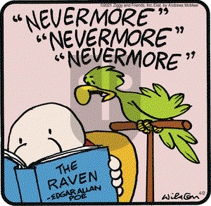 Ziggy on Friday April 2, 2021 Comic Strip