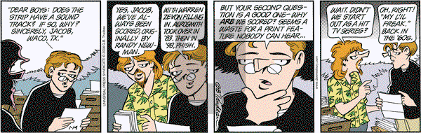 Doonesbury on Wednesday January 14, 2004 Comic Strip
