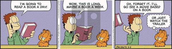 Garfield on Tuesday March 5, 2019 Comic Strip
