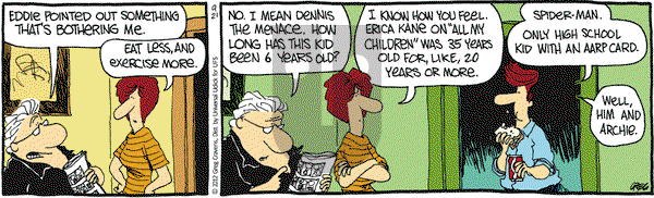 The Buckets on Friday September 21, 2012 Comic Strip