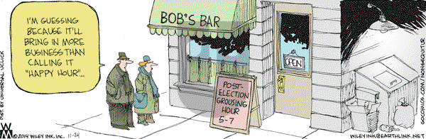 Non Sequitur on Monday November 24, 2014 Comic Strip