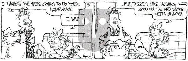 The Grizzwells on Monday October 17, 2005 Comic Strip