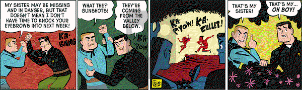 Rip Haywire on Friday April 11, 2014 Comic Strip