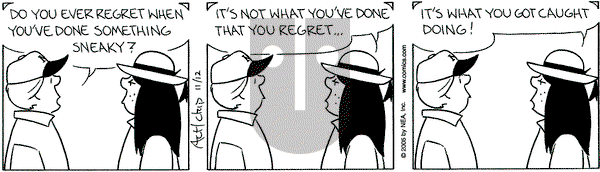 The Born Loser on Monday November 14, 2005 Comic Strip