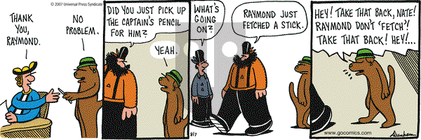 Overboard on Tuesday August 7, 2007 Comic Strip